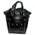 Yves Saint Laurent Downtown Sac Cabas Cuir Verni Noir  - vue 1
