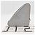 Clutch Triangle Glitter Balenciaga Argento - vista 2