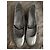 Khaite Mary Jane Pumps mit Blockabsatz aus silbernem Leder - Ansicht 2