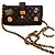 Chanel Borsa Flap in pelle trapuntata nera con charm Nero
