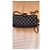 Chanel Borsa Flap in pelle trapuntata nera con charm Nero - vista 5