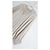 Autre Marque Casa Raki Midi-Kleid aus Cupro in Beige - Ansicht 4