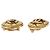 Orecchini CHANEL metallo Gold Tone CC Auth 184007V - vista 6