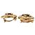 Orecchini CHANEL metallo Gold Tone CC Auth 184007V - vista 7