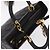 Borsa Christian Dior Lady Dior Canage in pelle di agnello 2way Nero Oro Auth 183708V - vista 6