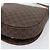 Céline Borsa a tracolla circolare CELINE Macadam Canvas PVC Pelle Marrone Oro Auth 184306 D'oro - vista 12