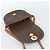 Céline Borsa a tracolla circolare CELINE Macadam Canvas PVC Pelle Marrone Oro Auth 184306 D'oro - vista 14
