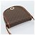 Céline Borsa a tracolla circolare CELINE Macadam Canvas PVC Pelle Marrone Oro Auth 184306 D'oro - vista 6