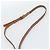 Céline Borsa a tracolla circolare CELINE Macadam Canvas PVC Pelle Marrone Oro Auth 184306 D'oro - vista 8