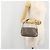 PRADA Handpouch aus Satin Grau Silber Authentisch 182660A Braun - Ansicht 21