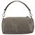 PRADA Handpouch aus Satin Grau Silber Authentisch 182660A Braun - Ansicht 3