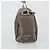 PRADA Handpouch aus Satin Grau Silber Authentisch 182660A Braun - Ansicht 5