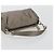 PRADA Handpouch aus Satin Grau Silber Authentisch 182660A Braun - Ansicht 7