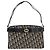 Borsa a tracolla Christian Dior Trotter Canvas Blu Navy Oro Auth 182609 D'oro - vista 2