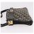 Borsa a tracolla Christian Dior Trotter Canvas Blu Navy Oro Auth 182609 D'oro - vista 5