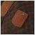 Céline CELINE Macadam Canvas Boston Bag PVC Leder Braun Gold Auth 180687 Golden - Ansicht 15
