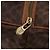 Céline CELINE Macadam Canvas Boston Bag PVC Leder Braun Gold Auth 180687 Golden - Ansicht 16
