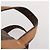 Céline CELINE Macadam Canvas Boston Bag PVC Leder Braun Gold Auth 180687 Golden - Ansicht 8