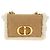 Christian Dior Caro Chain Schultertasche Mouton Beige Gold Auth ka4579SM Golden - Ansicht 2
