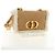 Christian Dior Caro Chain Schultertasche Mouton Beige Gold Auth ka4579SM Golden - Ansicht 25