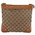 Borsa a Spalla GUCCI GG Canvas Beige Oro 120893 Auth 183669 D'oro - vista 2