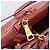 Bolsa PRADA Galleria em couro Safiano 2way Rosa Ouro Auth 183648V Dourado - vista 26