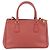 Bolsa PRADA Galleria em couro Safiano 2way Rosa Ouro Auth 183648V Dourado - vista 3