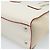 Borsa PRADA in pelle 2way Bianco Argento Auth 183712M - vista 14