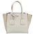 Borsa PRADA in pelle 2way Bianco Argento Auth 183712M - vista 2