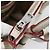 Borsa PRADA in pelle 2way Bianco Argento Auth 183712M - vista 25