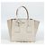 Borsa PRADA in pelle 2way Bianco Argento Auth 183712M - vista 32