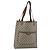 Borsa Tote GUCCI GG Supreme Web Sherry Line PVC Beige Red 39 02 003 Auth 183400