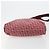 Borsa a tracolla Christian Dior Trotter Canvas Rosso Argento Auth 183019A - vista 9