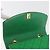 CHANEL Diana 23 Matelasse Chain Shoulder Bag Satin Green Gold CC Auth 181942SM D'oro Verde - vista 17