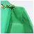 CHANEL Diana 23 Matelasse Chain Shoulder Bag Satin Green Gold CC Auth 181942SM D'oro Verde - vista 22