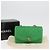 CHANEL Diana 23 Matelasse Chain Shoulder Bag Satin Green Gold CC Auth 181942SM D'oro Verde - vista 29