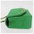 CHANEL Diana 23 Matelasse Chain Shoulder Bag Satin Green Gold CC Auth 181942SM D'oro Verde - vista 6