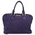 Bolso de mano Miu Miu Matelasse de cuero morado y oro Auth 183636V Dorado Púrpura - vista 13