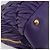 Bolso de mano Miu Miu Matelasse de cuero morado y oro Auth 183636V Dorado Púrpura - vista 14