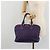 Bolso de mano Miu Miu Matelasse de cuero morado y oro Auth 183636V Dorado Púrpura - vista 28