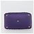 Bolso de mano Miu Miu Matelasse de cuero morado y oro Auth 183636V Dorado Púrpura - vista 5