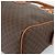 Céline Borsa Boston CELINE in tela Macadam PVC Pelle Marrone Oro Auth 183015A D'oro - vista 10