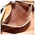 Céline Borsa Boston CELINE in tela Macadam PVC Pelle Marrone Oro Auth 183015A D'oro - vista 20