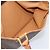 Céline Borsa Boston CELINE in tela Macadam PVC Pelle Marrone Oro Auth 183015A D'oro - vista 22