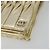 CHANEL Chain Shoulder Bag Lammleder Gold CC Auth 182577A Golden - Ansicht 10