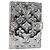 LOUIS VUITTON Monogram Miroir Agenda PM Planner Cover Silver R20963 Auth 180884A Plata
