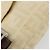 FENDI Zucca Canvas Mamma Baguette Borsa a Spalla Beige Silver Auth 183769SAV Argento - vista 16