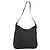 Céline Borsa a tracolla CELINE C Macadam Canvas Nera Argento Auth 183170 Nero