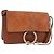 Chloé Borsa a Spalla Chloe Fay Scamosciata Marrone Oro Auth 183119A D'oro