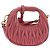 Borsa a tracolla 2way Miu Miu Matelasse Wonder in pelle Pink Gold Auth 182012SAM Rosa D'oro - vista 3